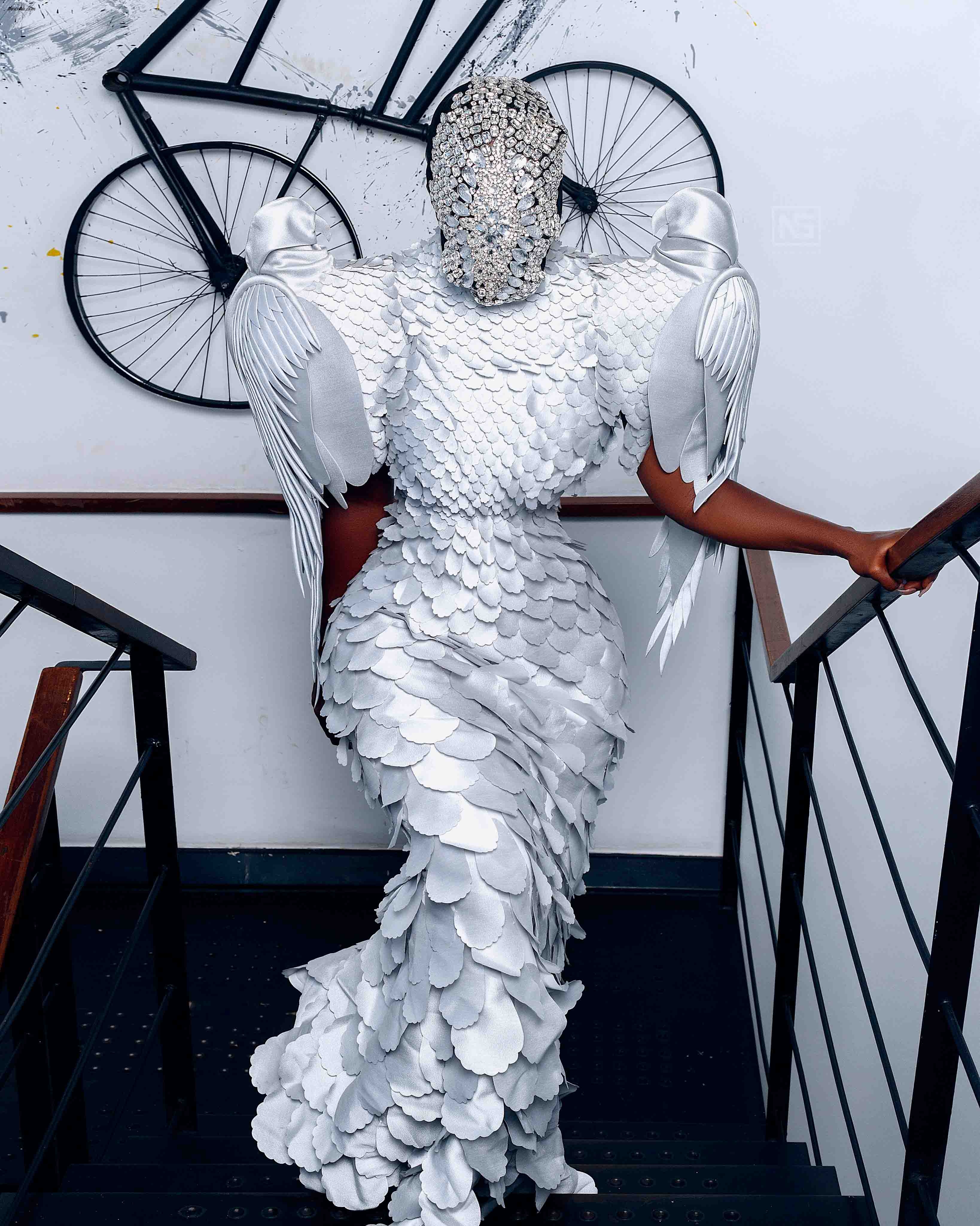 Striking! Nana Akua Addo Had An Angelic Moment At The 2019 Glitz Style Awards
