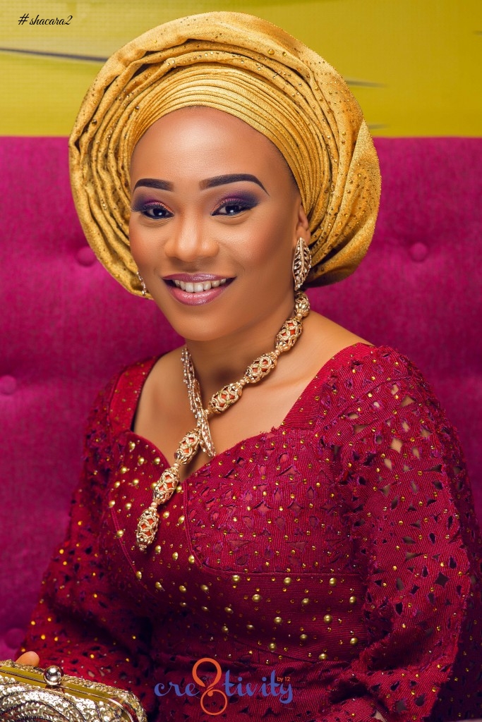 Perfect Traditional Jewellery! Sika Osei & Atinuke Solanke Gorgeous Yoruba Brides For Gbenga ArtSmith