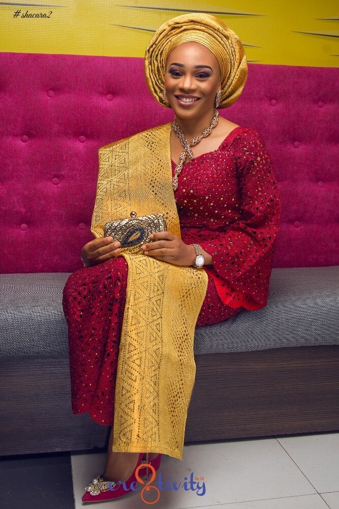 Perfect Traditional Jewellery! Sika Osei & Atinuke Solanke Gorgeous Yoruba Brides For Gbenga ArtSmith