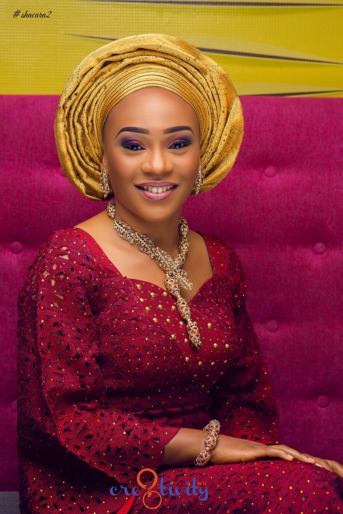 Perfect Traditional Jewellery! Sika Osei & Atinuke Solanke Gorgeous Yoruba Brides For Gbenga ArtSmith