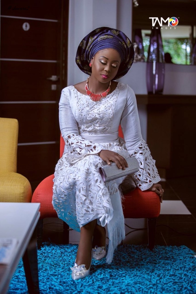 Perfect Traditional Jewellery! Sika Osei & Atinuke Solanke Gorgeous Yoruba Brides For Gbenga ArtSmith
